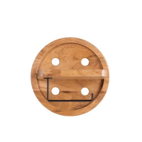 КРЪГЛА СТЕННА ПОСТАВКА ЗА ТОАЛЕТНА ХАРТИЯ