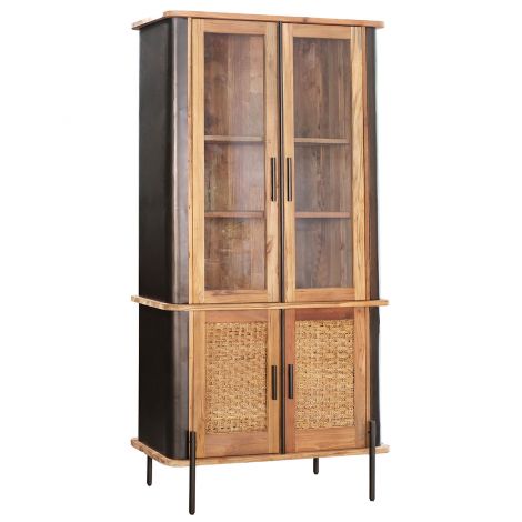 ВИТРИНА ОТ ДЪРВО И МЕТАЛ СИАМ
