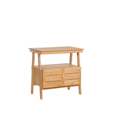 ШКАФ ЗА БАНЯ ТИКОВО ДЪРВО ОСАКА 80