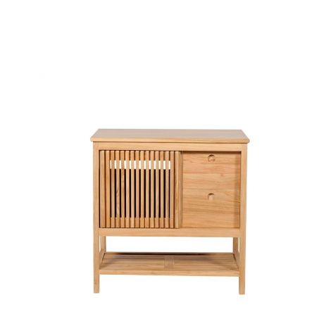 ШКАФ ЗА БАНЯ ТИКОВО ДЪРВО ФЮЖЪН 80